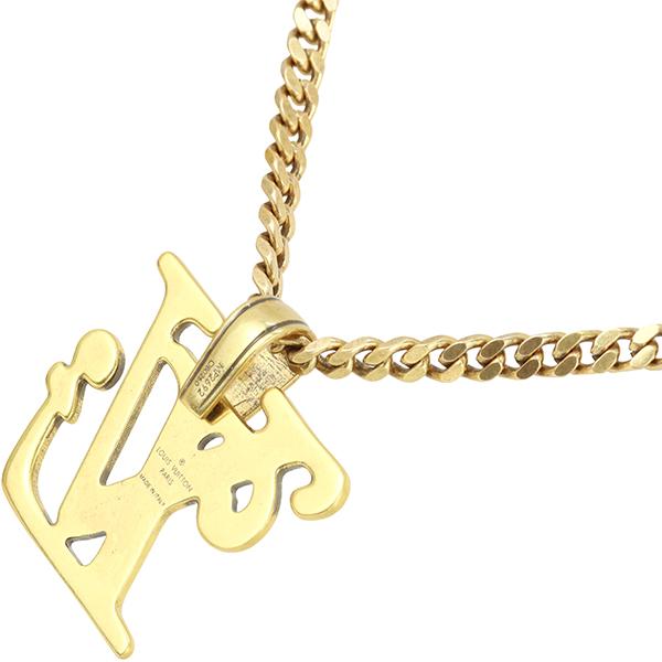 LOUIS VUITTON（ルイ・ヴィトン） ネックレス コリエ スクエアード LV