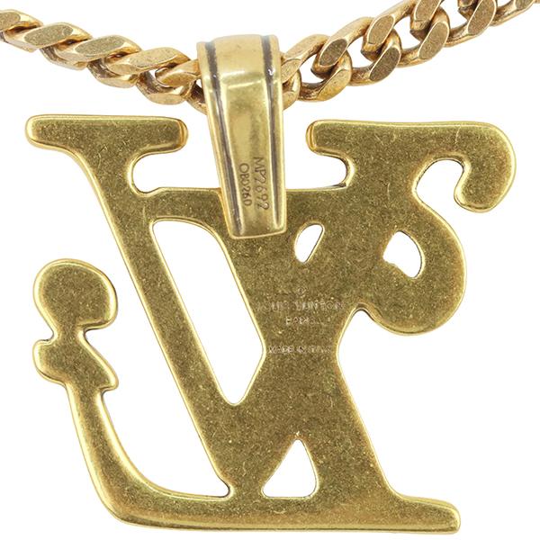 LOUIS VUITTON（ルイ・ヴィトン） ネックレス コリエ スクエアード LV