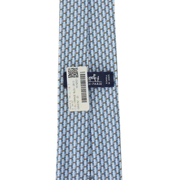 HERMES（エルメス） ネクタイ クラヴァット シルクツイルタイ 7cm H