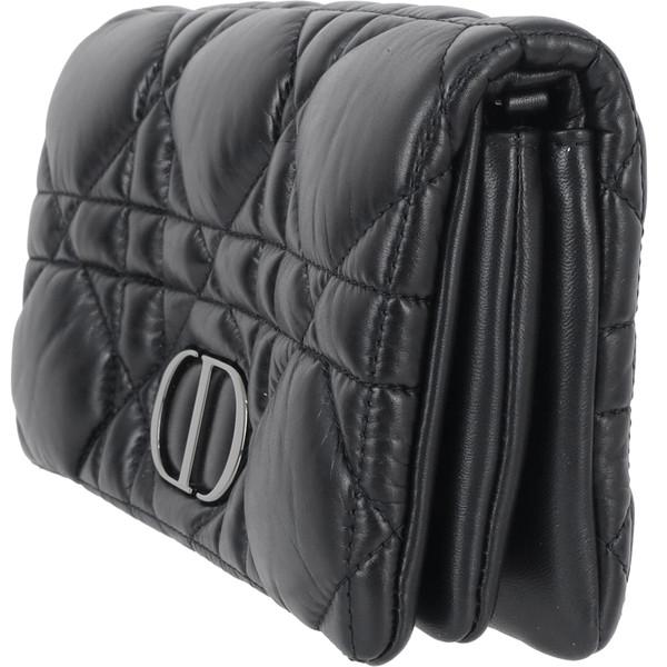 Lady Dior ディオール DIOR チェーンショルダーウォレット カロ カーフ