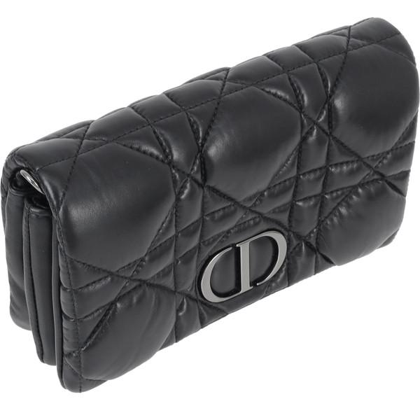 Lady Dior ディオール DIOR チェーンショルダーウォレット カロ カーフ