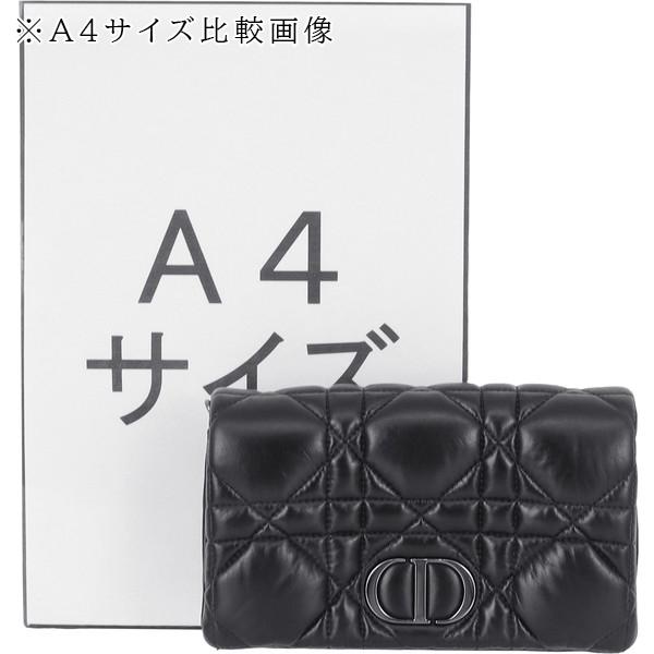 Lady Dior ディオール DIOR チェーンショルダーウォレット カロ カーフ