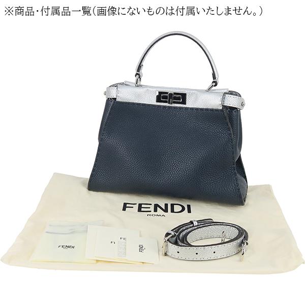 PEEKABOO フェンディ ピーカブー ミディアム セレリア ハンドバッグ