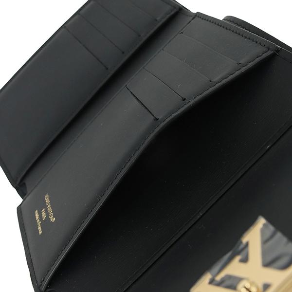 ルイヴィトン トリヨン カプシーヌ コンパクト 三つ折り財布 黒 カプシーヌ ルイヴィトン 三つ折り財布 ポルトフォイユカプシーヌ