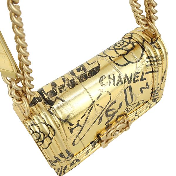 シャネル BOY CHANEL ボーイシャネル グラフィティ チェーンショルダー BOY CHANEL シャネル ボーイシャネル 25 チェーンショルダーバッグ