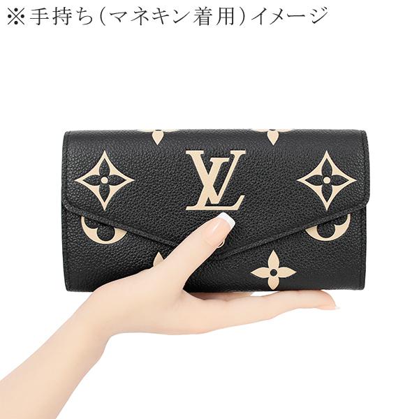 ルイヴィトン LOUIS VUITTON 長財布 ポルトフォイユサラ モノグラムアンプラント バイカラー 2色 199874