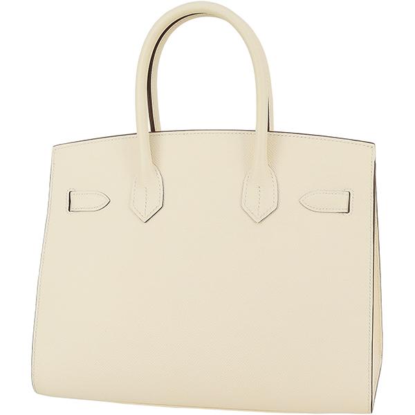 【HERMES】　バーキン空大箱　 ベージュベロア巾着セット Birkin エルメス バーキン30 セリエ エプソン ナタ 1999 : ACROSS