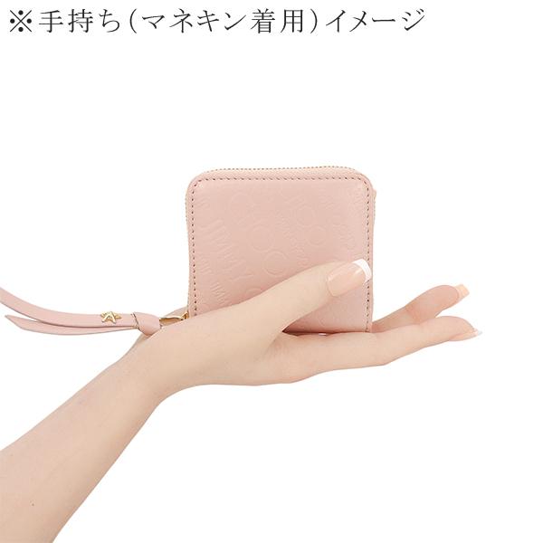 JIMMY CHOO ジミーチュウ コインケース ラウンドファスナー 財布 JIMMY CHOO ジミーチュウ コインケース ラウンドファスナー 財布