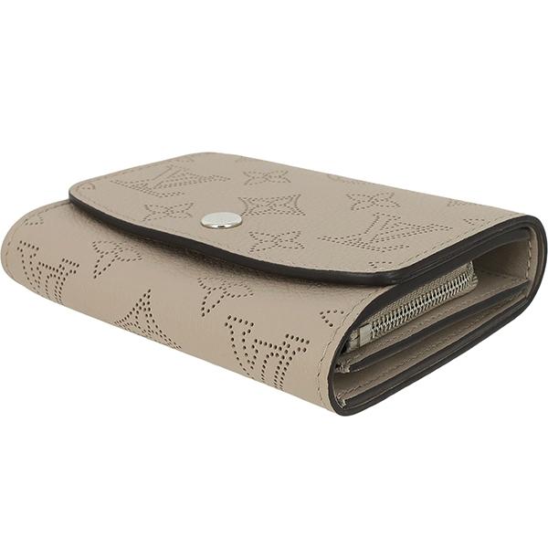 ルイヴィトン マヒナ イリス コンパクト 二つ折り財布 ガレ ベージュ LOUIS VUITTON】ルイヴィトン『マヒナ ポルトフォイユ イリス