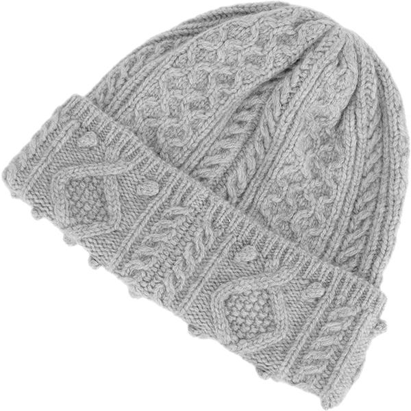 CHANEL（シャネル） 帽子 ニット帽 カシミヤ グレー 2755 : ACROSS