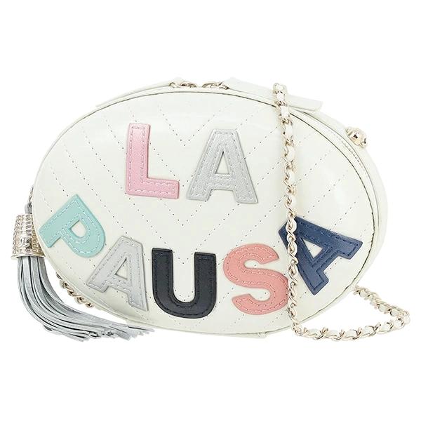 CHANEL シャネル ショルダーバッグ チェーンバッグ ラパウザ エナメル 