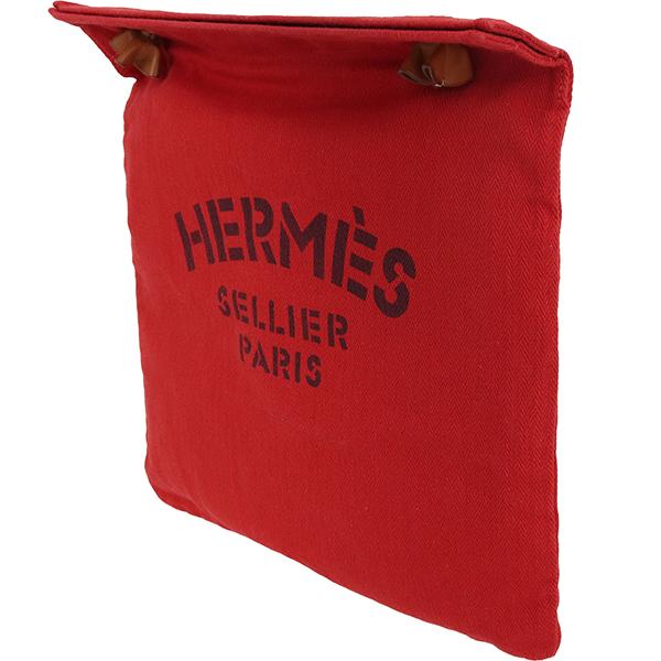 HERMES エルメス アリーヌ MM トワルシェブロン バレニア ルージュ