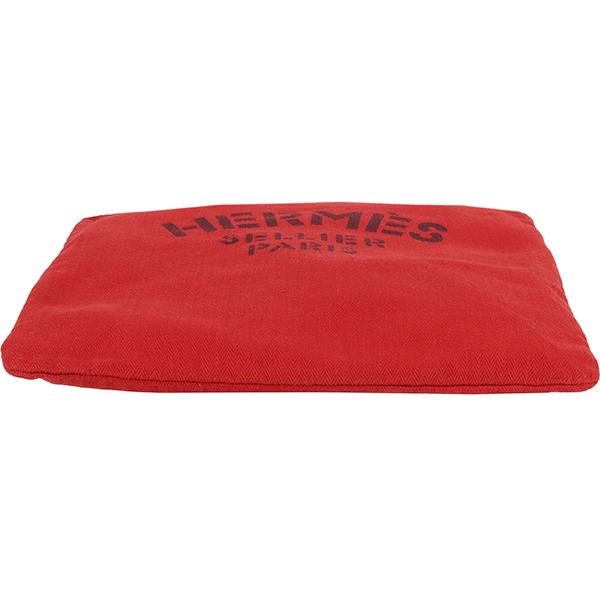 【美品】　アリーヌPM　トワルシェブロン/バレニア　ルージュアッシュ HERMES（エルメス） アリーヌ MM トワルシェブロン バレニア ルージュ