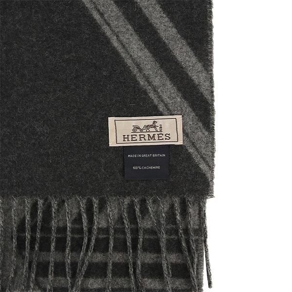 HERMES エルメス カシミヤマフラー ジグザグのサングル 2色 3005 HERMES エルメス カシミヤマフラー ジグザグのサングル 2色 3005