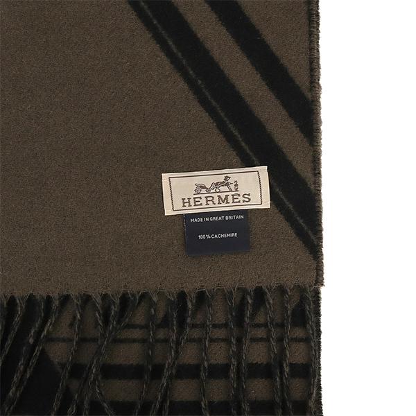 HERMES エルメス カシミヤマフラー ジグザグのサングル 2色 3005 HERMES エルメス カシミヤマフラー ジグザグのサングル 2色 3005