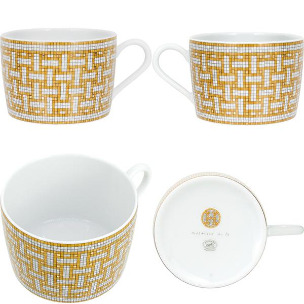 HERMES エルメス ティーカップ&ソーサー モザイク 24 Mosaique HERMES エルメス ティーカップ&ソーサー モザイク 24 Mosaique