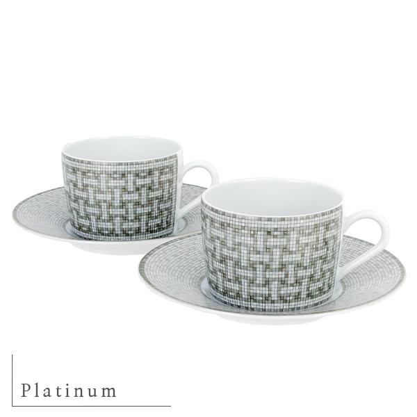 HERMES エルメス ティーカップ&ソーサー モザイク 24 Mosaique HERMES エルメス ティーカップ&ソーサー モザイク 24 Mosaique