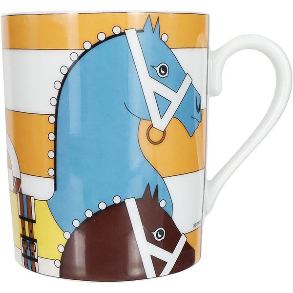 エルメス HERMES マグカップ 3点セット ロカバール No.1 No.2 No.3 Rocabar mug ポーセリン マルチカラー 3233｜brand-across｜02