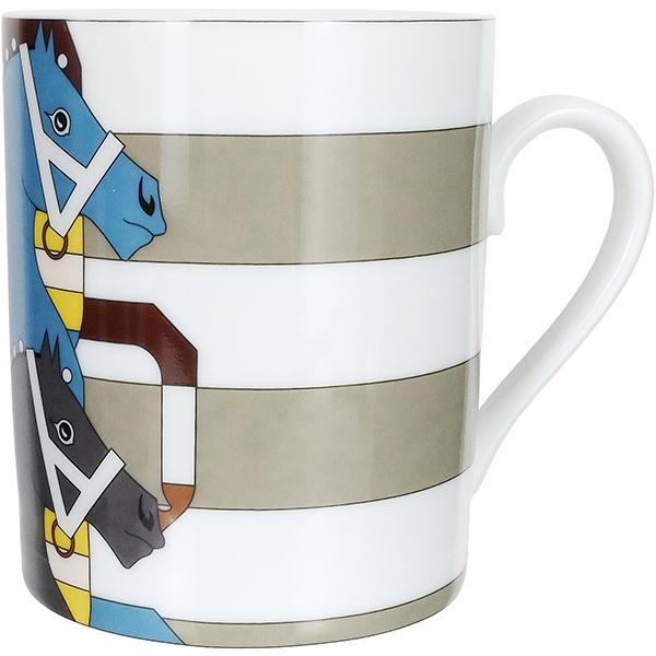 エルメス HERMES マグカップ 3点セット ロカバール No.1 No.2 No.3 Rocabar mug ポーセリン マルチカラー 3233｜brand-across｜04