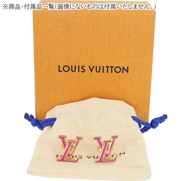 LOUIS VUITTON（ルイ・ヴィトン） ピアス LVアイコニック エナメル