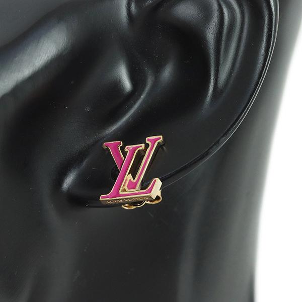 LOUIS VUITTON（ルイ・ヴィトン） ピアス LVアイコニック エナメル