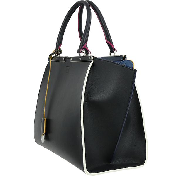 FENDI（フェンディ） トロワジュール ショルダーバッグ カーフレザー