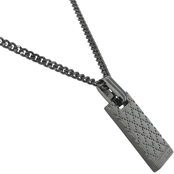 GUCCI ディアマンテモチーフ プレートネックレス GUCCI（グッチ） ディアマンテ モチーフ プレート ペンダント