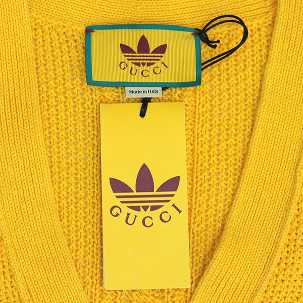 GUCCI グッチ コラボ アディダス ニットカーディガン レディース GUCCI グッチ コラボ アディダス ニットカーディガン レディース