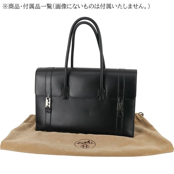 HERMES エルメス ハンドバッグ ドラッグ 2 37 ボックスカーフ HERMES エルメス ハンドバッグ ドラッグ 2 37 ボックスカーフ