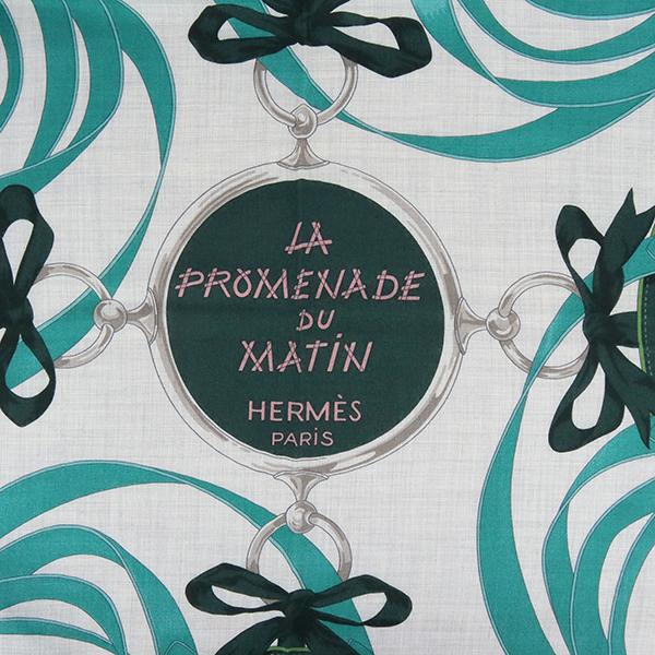 HERMES エルメス カレジェアン 140 朝の散歩 ショール スカーフ HERMES エルメス カレジェアン 140 朝の散歩 ショール スカーフ