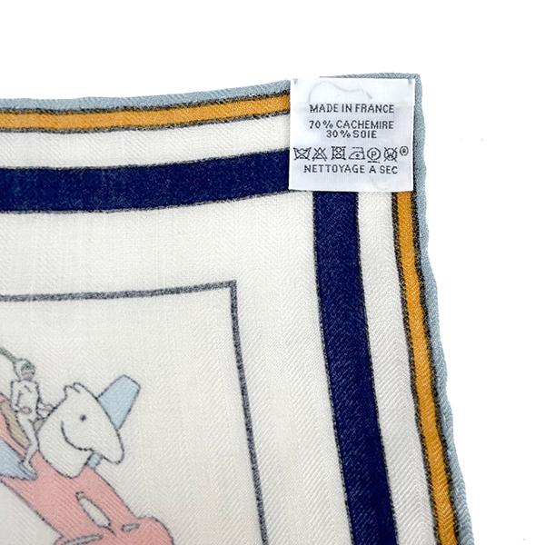 HERMES エルメス カレジェアン 140 エルメス・ロコモーション スカーフ 