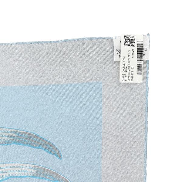HERMES エルメス カレ 90 ダブルフェイス 王者の虎 シルク HERMES エルメス カレ 90 ダブルフェイス 王者の虎 シルク