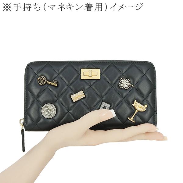 CHANEL ブラック 長財布 シャネル 長財布 レディース CHANEL 19 ロング フラップ ウォレット