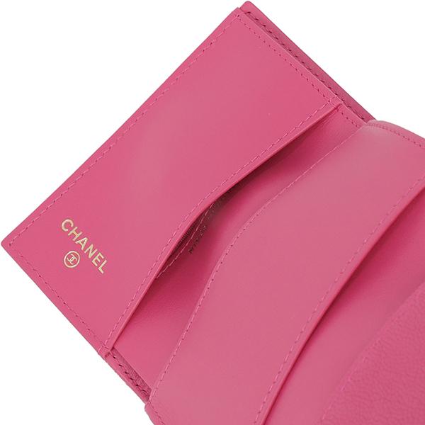 BOY CHANEL シャネル 財布 三つ折り ボーイシャネル CC キャビア BOY CHANEL シャネル 財布 三つ折り ボーイシャネル CC キャビア