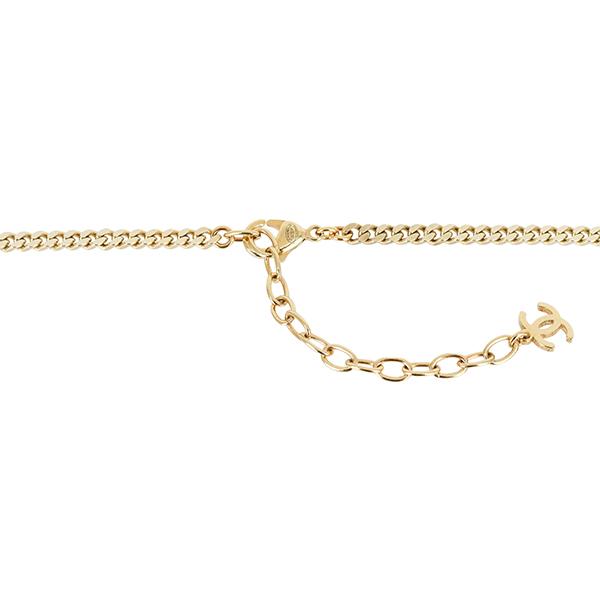 BOY CHANEL シャネル ネックレス CCロゴネックレス ゴールド 4193