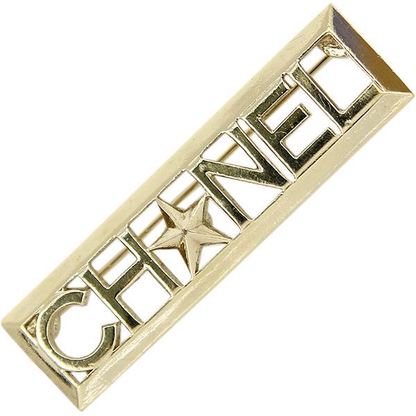 CHANEL（シャネル） ブローチ CHANELロゴ ゴールド 4331 : ACROSS