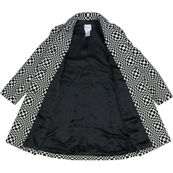 セリーヌ コート Sサイズ レディース ミディアムコート チェッカーボード 4345 | CELINE | 02