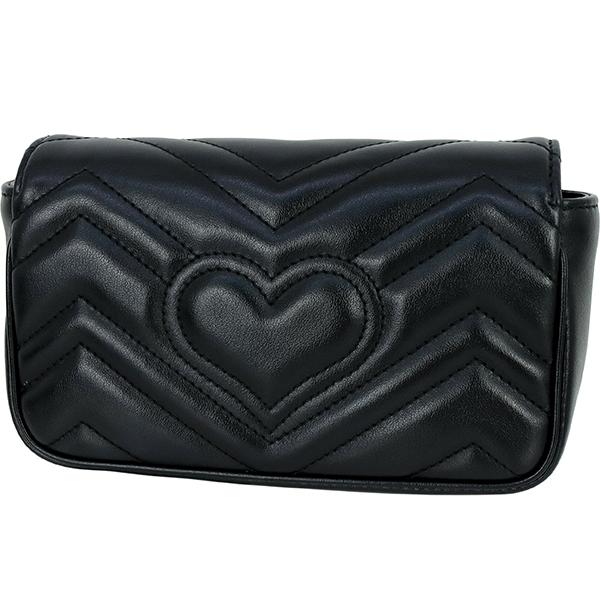 GG Marmont グッチ ショルダーバッグ ミニ チェーンバッグ シェブロン