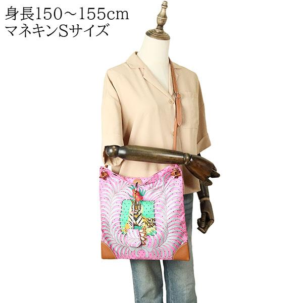 HERMES（エルメス） シルキーシティ 33 PM 王者の虎 フルリ ローズ