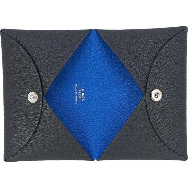 HERMES（エルメス） カードケース カルヴィ ヴェルソ シェーヴル