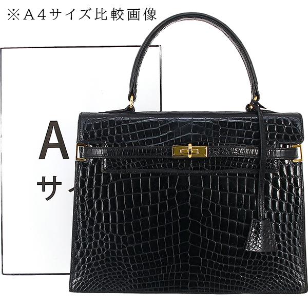 値下げしました　モラビト　ハンドバッグ　シャイニングクロコ MORABITO モラビト スカラ28 クロコダイル ハンドバッグ 513