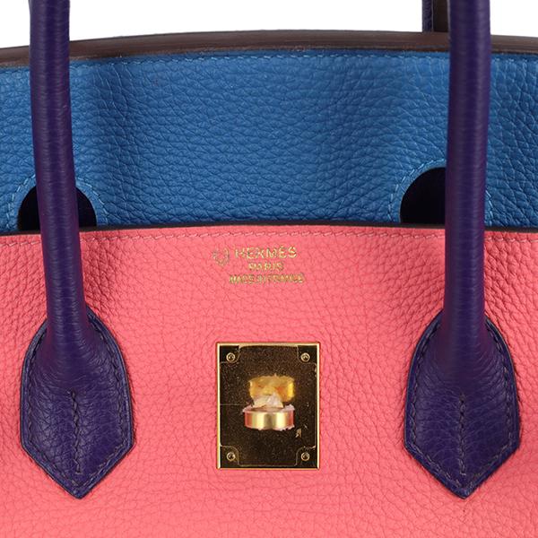 Birkin エルメス バーキン35 トゴ ローズリップスティック ミコノス