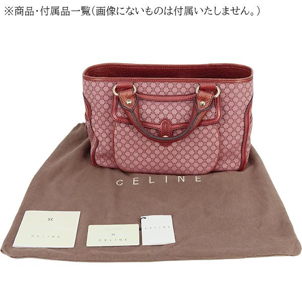 CELINE（セリーヌ） ハンドバッグ ブギーバッグ マカダム ピンク