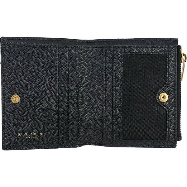 SAINT LAURENT サンローラン 二つ折り財布 バイフォールド SAINT LAURENT サンローラン 二つ折り財布 バイフォールド