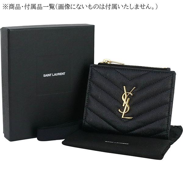 SAINT LAURENT サンローラン 二つ折り財布 バイフォールド SAINT LAURENT サンローラン 二つ折り財布 バイフォールド