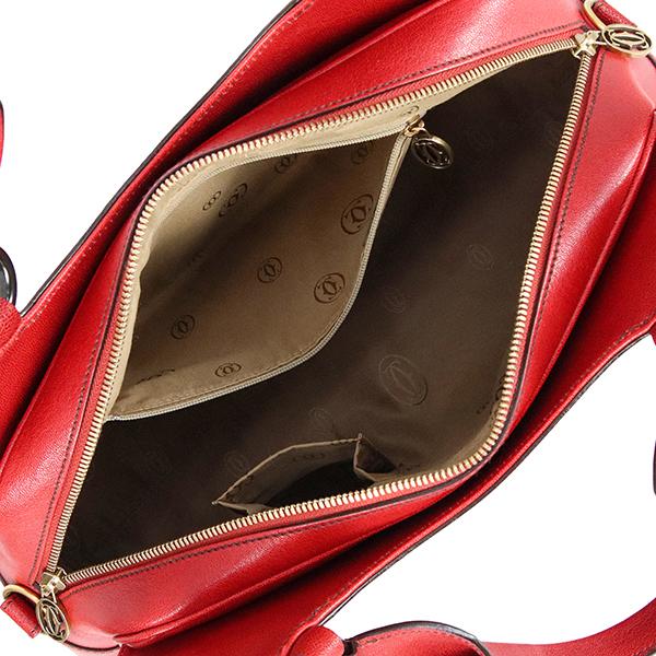 Cartier（カルティエ） ハンドバッグ マルチェロ 2WAYバッグ カーフ