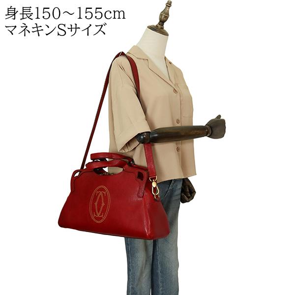 Cartier（カルティエ） ハンドバッグ マルチェロ 2WAYバッグ カーフ