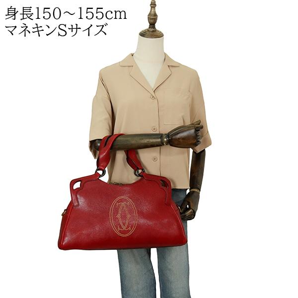 Cartier（カルティエ） ハンドバッグ マルチェロ 2WAYバッグ カーフ