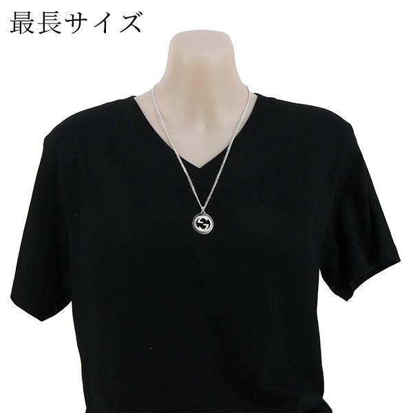 【極美品】GUCCI グッチ 立体 チャーム&ネックレス シルバー GG GUCCI（グッチ） ギョーシェディティールGネックレス ペンダント