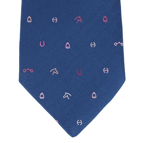 HERMES（エルメス） ネクタイ クラヴァット シルクツイルタイ 7cm